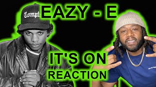 Eazy  E Its On REACTION  Eazy E cold [upl. by Tnirb]