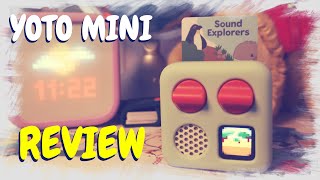 YOTO MINI PLAYER  REVIEW  The New Child Friendly Audio Player [upl. by Sedicla]