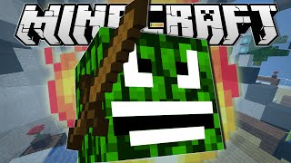 Minecraft  ANGRY LEAF BLOCK  Hide N Seek Minigame [upl. by Sutphin]