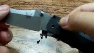 Knife Mechanism  Benchmade Axis Lock [upl. by Halsey276]