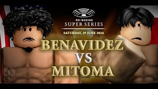 RoBoxing Super Series  KNOCKOUT STAGE  Benaviidez Vs Mitoma  Kalunga Vs Prograis [upl. by Nadnal]