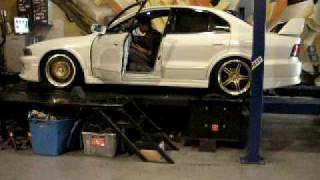 Mitsubishi Galant on Dyno 4G64T [upl. by Lusar941]