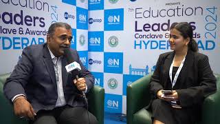 Interview  Dr R Prasad Sr Director  Academic Wing ICFAI Group at 7th ELCAHyderabad 2024 [upl. by Anhsirk]