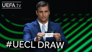 UECL GROUP STAGE DRAW 202122 [upl. by Eemia]