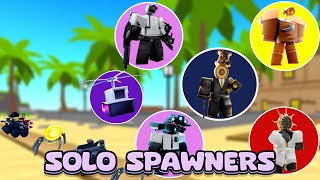 🔥 ¡SOLO Puedo Usar SPAWNERS en Toilet Tower Defense 🚽🔥 [upl. by Atiran]