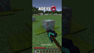 How Player Avoid Traps at different Ages vs Ranks minecraft shorts memes [upl. by Shippee]