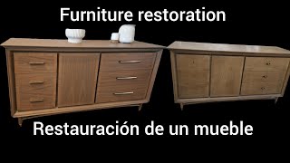 tratando de restaurar una cajonera de maderatrying to do a restoration mixyxts furnituremakeover [upl. by Enrique]