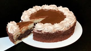 Tiramisu Cake Recipe without mascarpone or cream cheese [upl. by Tarabar309]