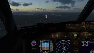 Ryanair Boeing 737 Landing at Leeds Bradford Airport  XPlane 12 [upl. by Wally]