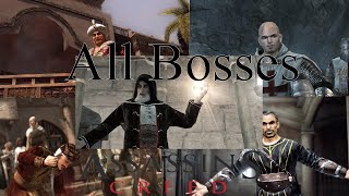 Assassin´s Creed  All Bosses  No Cutscenes  Sin cinemáticas [upl. by Ardnuhsed864]