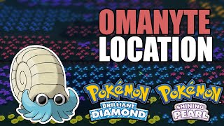 How To Get Omanyte In Pokemon Brilliant Diamond amp Shining Pearl [upl. by Howenstein]