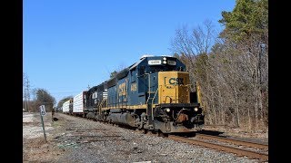 South Jersey Trains February 2018 [upl. by Gillian]