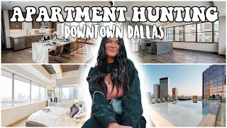 APARTMENT HUNTING IN DOWNTOWN DALLAS [upl. by Fawcette]