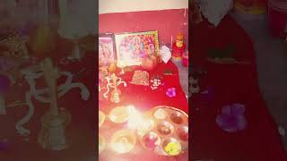 Laxmi puja 🙏 jaymataji laxmipuja laxmi laxmimata laxmimatakiaarti laxmisongs Minivlog5251 [upl. by Photima]