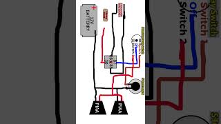 LOUD HORN WIRING DIAGRAM [upl. by Gentes880]