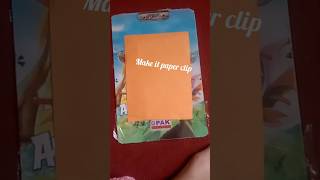 Make it paper clip craft viralshort [upl. by Eillas632]