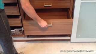 IKEA Komplement Interior Chest of 3 Drawers for Pax Wardrobes [upl. by Hadeehsar69]