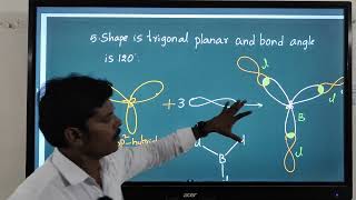 SP2 HYBRIDIZATION FORMATION OF BCl3 [upl. by Clabo]