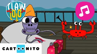 Diszkóparti 🎵 Vidám tánc tengeri állatokkal 🌊  Gyerekdalok  Clawlolo 🦀 [upl. by Ylrrad708]