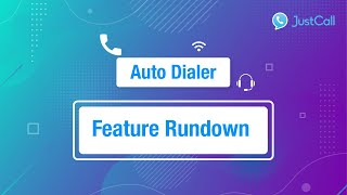 Auto Dialer  Feature Rundown With Team JustCall [upl. by Mikeb475]