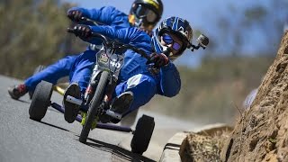 High Speed Downhill Trike Racing [upl. by Fontana]