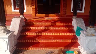 red oxide flooring 7539913895 athangudi tiles Tamil traditional works [upl. by Mair]