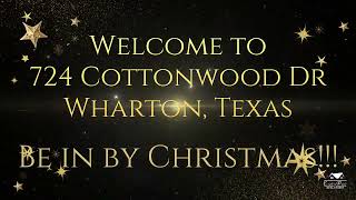 724 Cottonwood Dr Wharton Texas  Brian Hargrove Realtor  Country Pride Real Estate [upl. by Leitao]