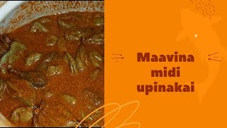 midi upinakaii  mango pickle recipe  with simple ingredients [upl. by Acile]