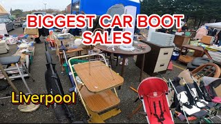 CHEAP Biggest Car Boot Sales in LiverpoolBootle on Sunday  Sunday Market 2024 [upl. by Chadbourne951]