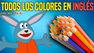 Apréndete los colores en INGLÉS FACIL para niños [upl. by Rochette274]