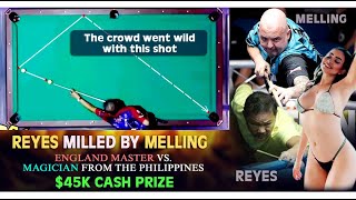 EFREN REYES MILLED BY MILLING Crowd went wild [upl. by Karna]