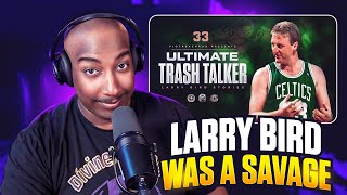 Larry Birds Epic Trash Talk Moments That Solidify His Goat Status  ITSJONJONTV [upl. by Annirok]