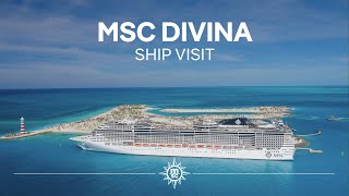 MSC Divina  Ship Visit [upl. by Rayford]