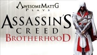 Lets Play Assassins Creed Brotherhood 054 quotMarking Paintingsquot [upl. by Rabush]