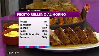 Peceto al horno relleno [upl. by Yduj]