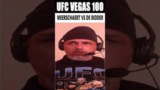 Gerald Meerschaert vs Reinier de Ridder REACTION UFC [upl. by Hoehne]