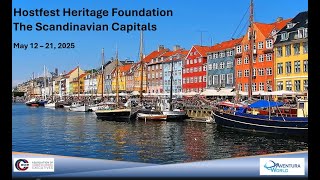 Hostfest Heritage Foundation 2025 Scandinavian Capitals Tour [upl. by Ahseek]