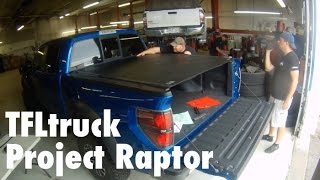 Project Raptor  6 RollX Tonneau Bed Cover Installed [upl. by Ahs714]