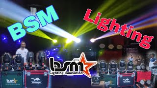 BSM LIGHTING INNOVATION कम Price में सबसे अच्छा DJ LIGHT ज़्यादा रेंन्ज वाली DJ SHARPHY 15R KSC [upl. by Goode]