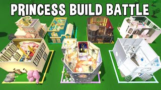 MEGA Princess Bedroom BuildOff CHALLENGE [upl. by Aneis]