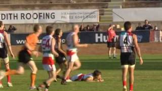 Lavington Panthers vs Myrtleford Saints Round 9 2010 12 [upl. by Yllil817]