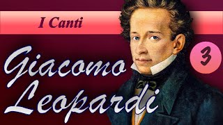 Giacomo Leopardi — I CANTI Le canzoni civili e gli idilli [upl. by Teilo]