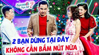 Quyền Linh tuyên bố cặp đôi DỪNG LẠI không cần bấm khi cô gái thẳng thừng từ chối  Bạn Muốn Hẹn Hò [upl. by Onitselec]