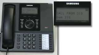 How To Transfer a Call on a Samsung SMTi5210 [upl. by Eibbob345]