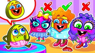 Pajama Party with Friends 🥳 The Big Sleepover Party for Kids with Pit amp Penny School 🥑 [upl. by Anod]