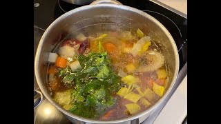 Rindsuppe Clear Beef BrothSoup [upl. by Aneehsak]