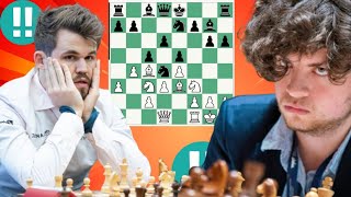 Creative Magnus Carlsen vs Hans Niemann 48 [upl. by Faline]