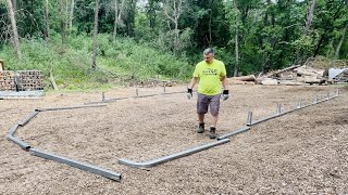 VersaTube Carport Build  Day One [upl. by Vachell]