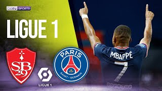 Brest vs PSG  LIGUE 1 HIGHLIGHTS  8202021  beIN SPORTS USA [upl. by Haroppizt730]