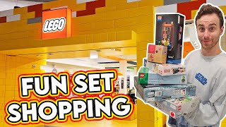 LEGO Store Shopping Fun Sets amp the New Free Gift [upl. by Lyndsay184]